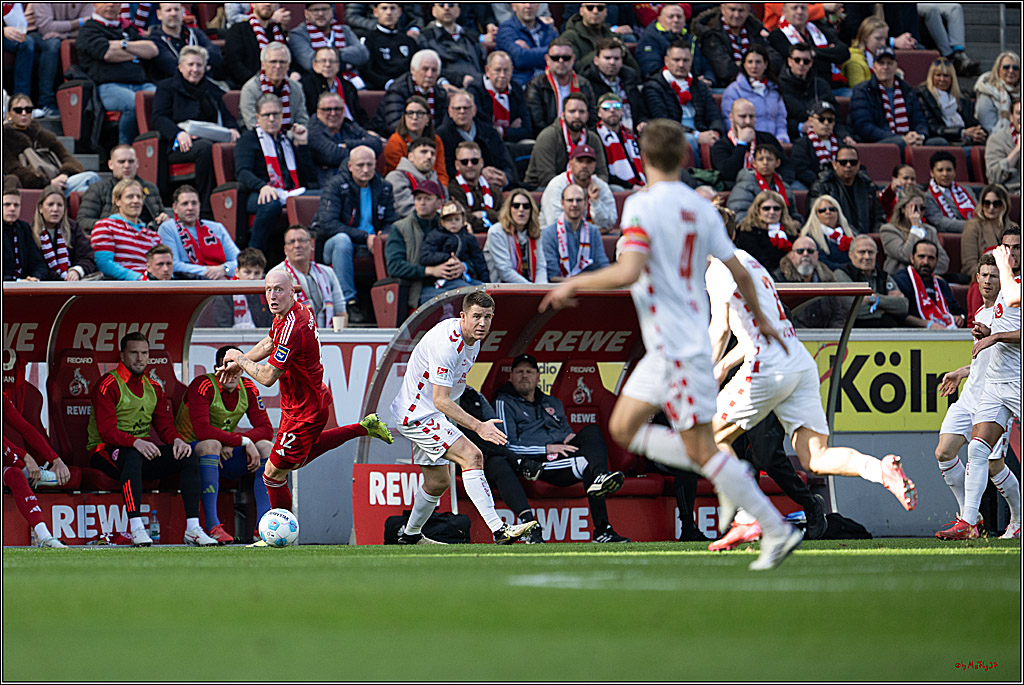 2. Fussball Bundesliga, 1.FC Köln - Fortuna Düsseldorf 1895, 23.02.2025